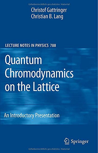 Quantum Chromodynamics on the Lattice: An Introductory Presentation (Lecture Notes in Physics)