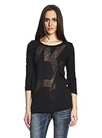 Broadway NYC Camiseta Aleka (Negro)
