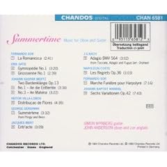 Summertime back cover
