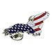 American Flag Patriotic Eagle Lapel Pin