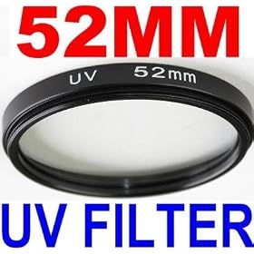 NEEWER® 52mm Lens Filter for ANY 52mm Lens! Works With: D40 D50 D60 D70 D80 D40X D3000 D5000! Panasonic Lumix DMC-G1 + Many MORE! Compatible with any 52MM LENS!