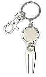 Novelty Golf Keyring Gift With Tee Peg Remover In Presentation Box