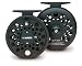 Fly Logic Premium Series Fly Fishing Reel FLP567/C 5 - 6 - 7 Line Weight Aluminum Disc Drag Flyreel | Charcoal Color Made In USA
