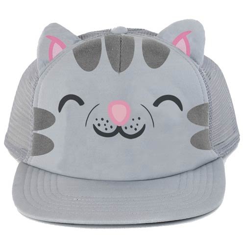 Ripple JunctionBig Bang Theory Soft Kitty Trucker Snapback Hat (Grey, Adjustable)