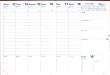 Quo Vadis 2011 Trinote Vinyl Weekly Calendar Gold Edge Refill