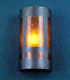 5 Inch W Mica Mission Wall Sconce Wall Sconces