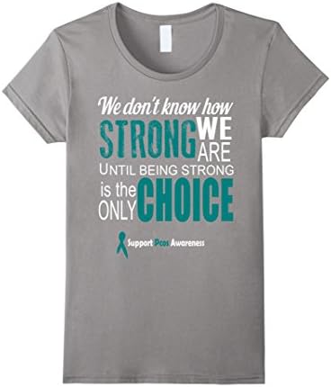 Women's Strong Choice Support Pcos Awareness Medium Slate