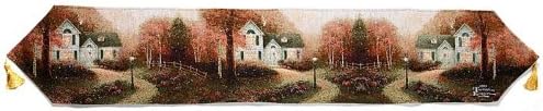 Thomas Kinkade Table Runner - Blessing of Autumn