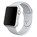 Apple Watch Band, Perman Sports Comfort Smooth Silicone Replacement Smart Watch Bracelet Strap Band Watchband for Apple Watch 42mm Gray