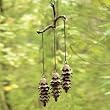 Pinecone Wind Chime - Triple