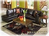 Central Park Chocolate: Sectional By Ashley Furniture With Silver Shipping