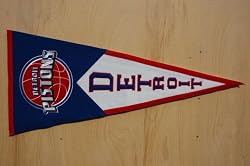 Detroit Pistons - NBA Basketball Classic (Pennants)