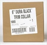SIMPSON DURAVENT 1668 TRIM COLLAR 6 BLK PIPE