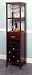 Kitchen & Housewares : Winsome 92567 Espresso Beechwood WINE TOWER 18 BOTTLE