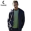 Canvas - Full-Zip Fleece Hooded Sweatshirt - 3707