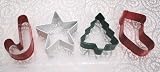 Wilton 4-pc Christmas Cookie Cutter Set