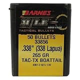 338 Caliber; For: .338 265gr TAC-X Boat Tail (Per 50); MFG: Barnes Bullets; Catagory:... by 
