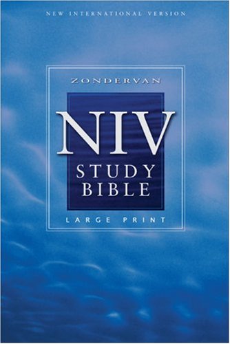 Zondervan NIV Study Bible  Large Print