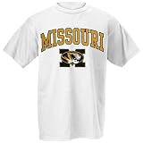 Missouri Tigers White Bare Essentials T-shirt