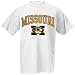 Missouri Tigers White Bare Essentials T-shirt