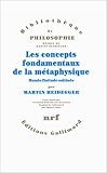 Les concepts fondamentaux de la m�taphysique