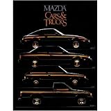 1985 MAZDA Sales Brochure Literature Book Piece by Mazda