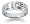 0.25 ctw. Men's Round Diamond Wedding Band in Platinum