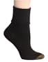 Gold Toe Women's 3-Pack Bermuda Turn Cuff Sock