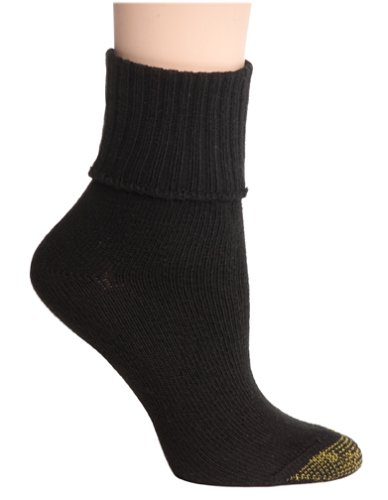 Gold Toe Women's Bermuda Turn Cuff Sock, 3-Pack