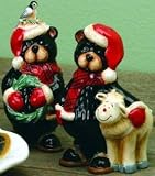Northwood Bear Christmas Salt & Pepper