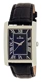 Le Chateau Men's Elegant Leather Band Watch Model LC7009 (Blue Dial)