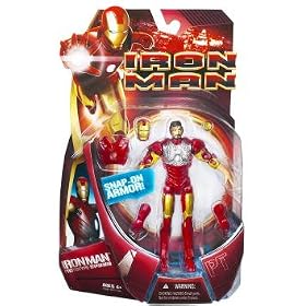 Iron Man Movie Toy Series 1 Action Figure Iron Man Prototype by Iron Man 2008 Movie