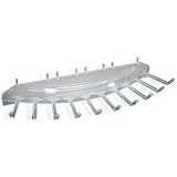 Azar 800025 Clear Lexan Plastic Necklace Bar, For Pegboard and Slatwall Only
