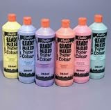 Ready Mixed Poster Colour Pearlescent/Metallic 284ml Bottle - Antique Gold