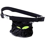 Pocket For Every Purpose (PFEP) black & Tennis Ball Holder or Pickleball Holder (Tennis Balls, Pickle Balls, Phone , Keys, Passport, I-pod, Any Purpose)