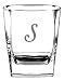 Culver Inc., Monogram S 4 Piece Double Old Fashion Glass Set