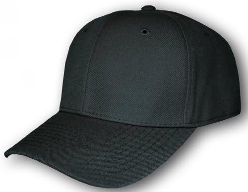 Blank Fitted Curved Cap Hat