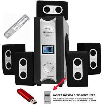 3000 Watt USB Flash Driver, 4 Aux Line In Speakers 41YZOhMyZ2L 3000 Watt USB Flash Driver, 4 Aux Line In Speakers