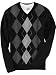 Old Navy Mens Argyle V Neck Sweaters
