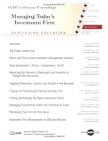 Books : Managing Today's Investment Firms