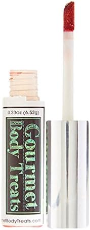 Gourmet Body Treats Organic Vegan Red Lip Gloss (Melon)