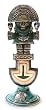 Copper statuette, 'Ancient Ceremony' Copper statuette, 'Ancient Ceremony'