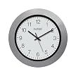 Atomic Wall Clock - Silver
