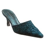 BCBGirls Women's Melany Mule,Teal Velvet,7 M