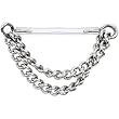 Bioplast Double Chain Drop Bioplast Intimate Piercing