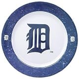 Detroit Tigers 4 Piece Dinner Plate Set