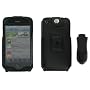Apple iPhone 3G Black Neoprene Case Cover with Removable Belt Clip (iPhone NOT Included)