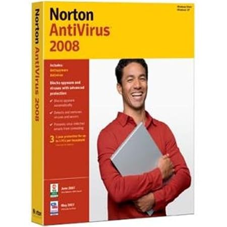 Symantec  Norton Antivirus 2008, 3 usr, Upg, IT
