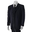 Tessori Milan Collection 3-piece Pinstripe Suit