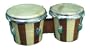 Wooden Bongos - streaked